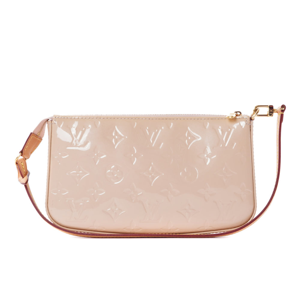 Louis Vuitton Pochette Accessories Patent Leather Dune Vernis