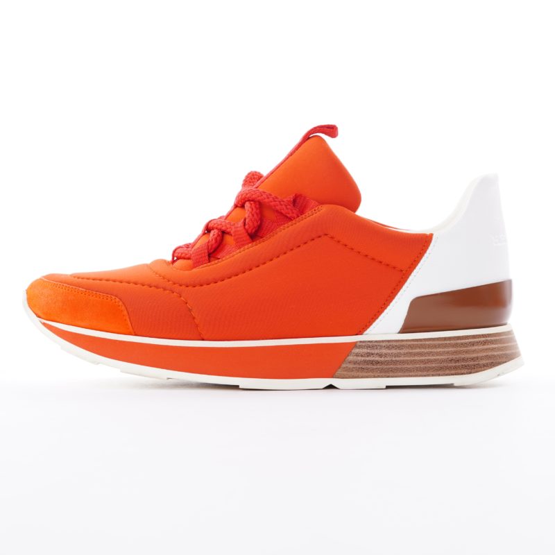 Hermes Sneakers Miles 37 orange