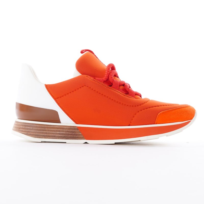 Hermes Sneakers Miles 37 orange